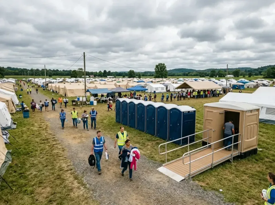 disaster-relief-camp-restrooms-010 — frequently asked questions, Dumpster & Portable Bathrooms Rental in Washington, IL